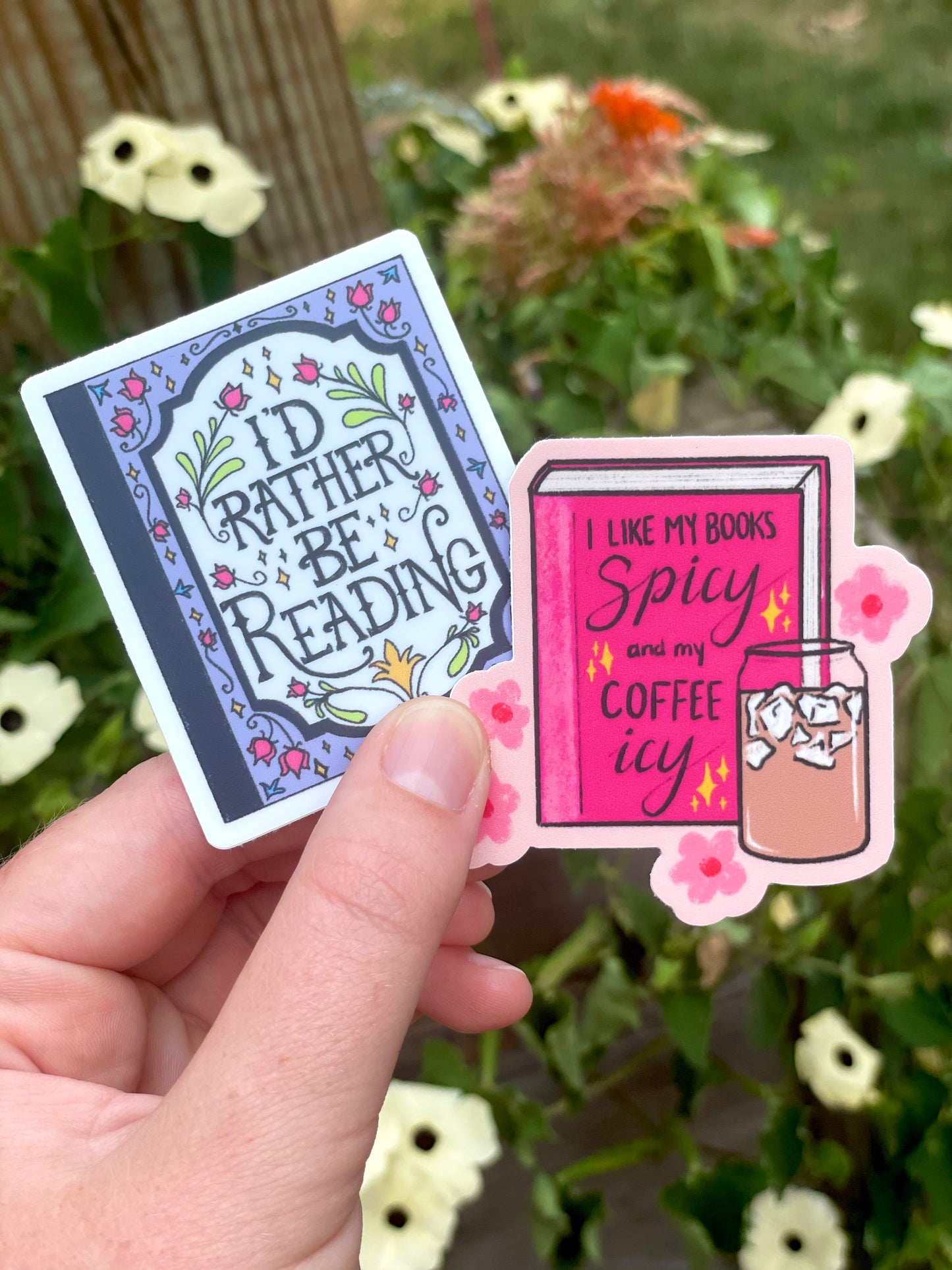 Spicy Books Sticker