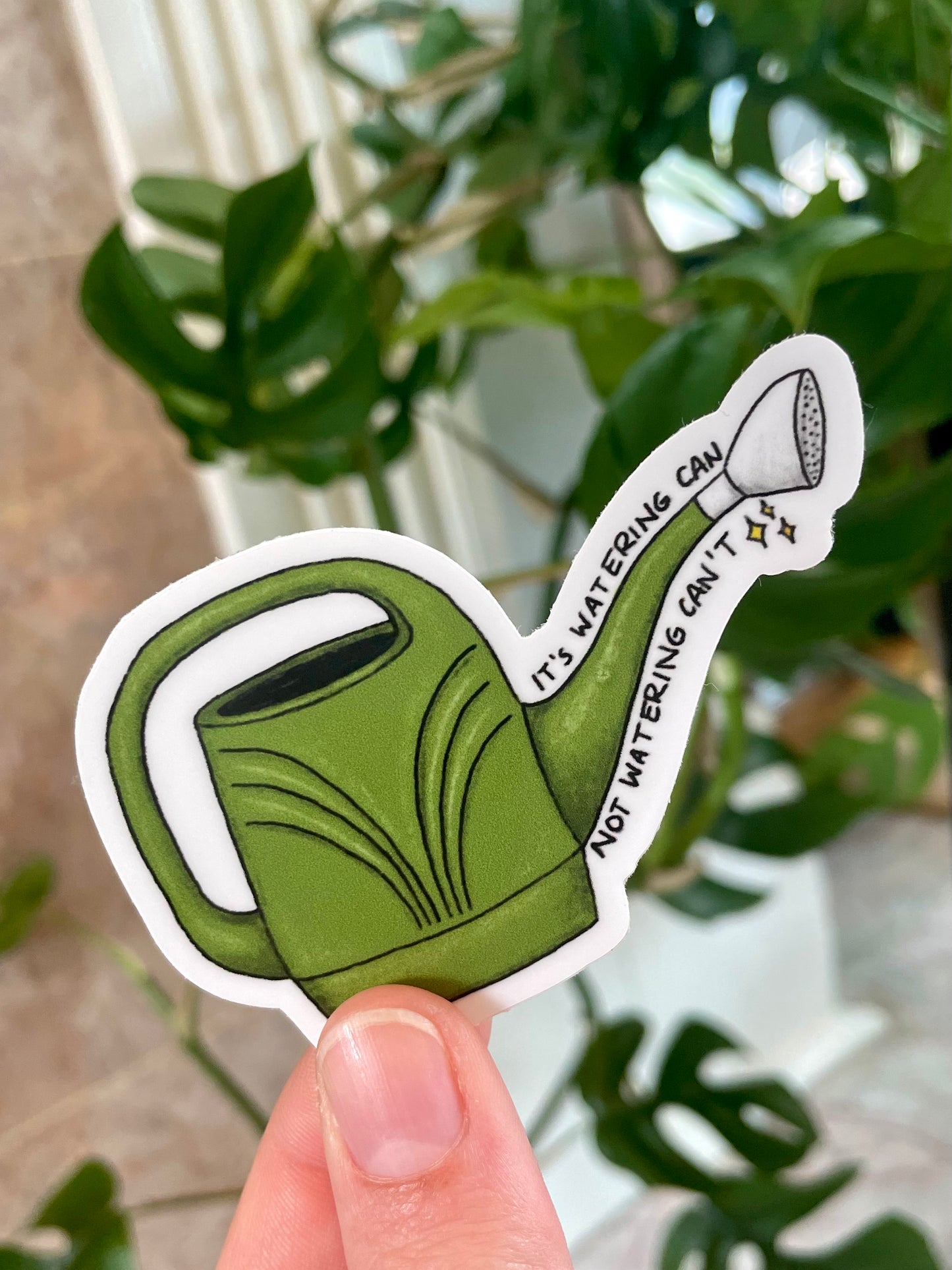 Watering Can Sticker