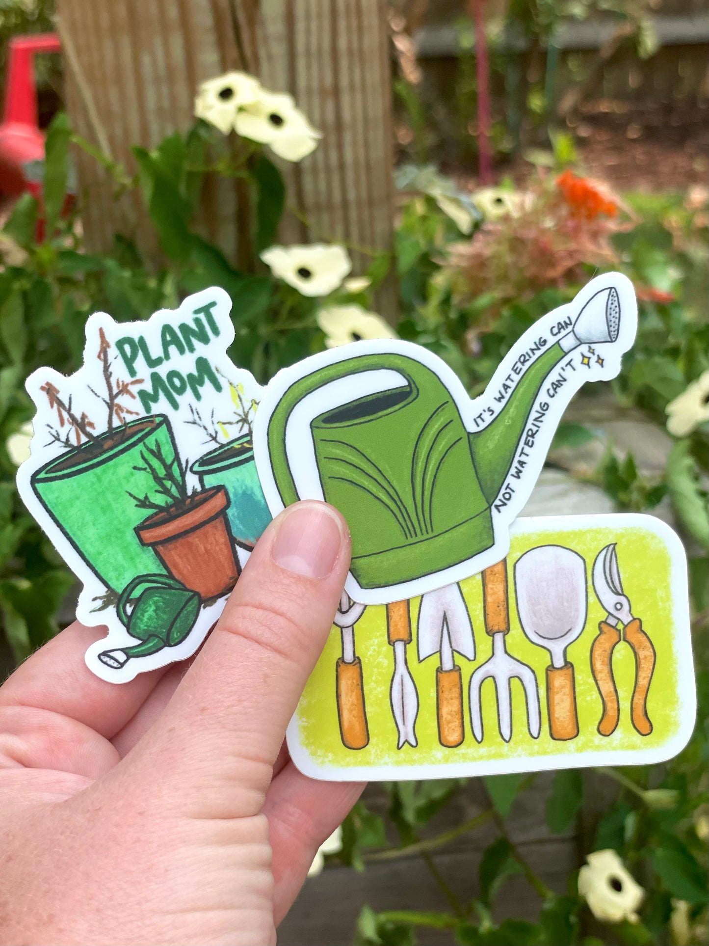 Watering Can Sticker