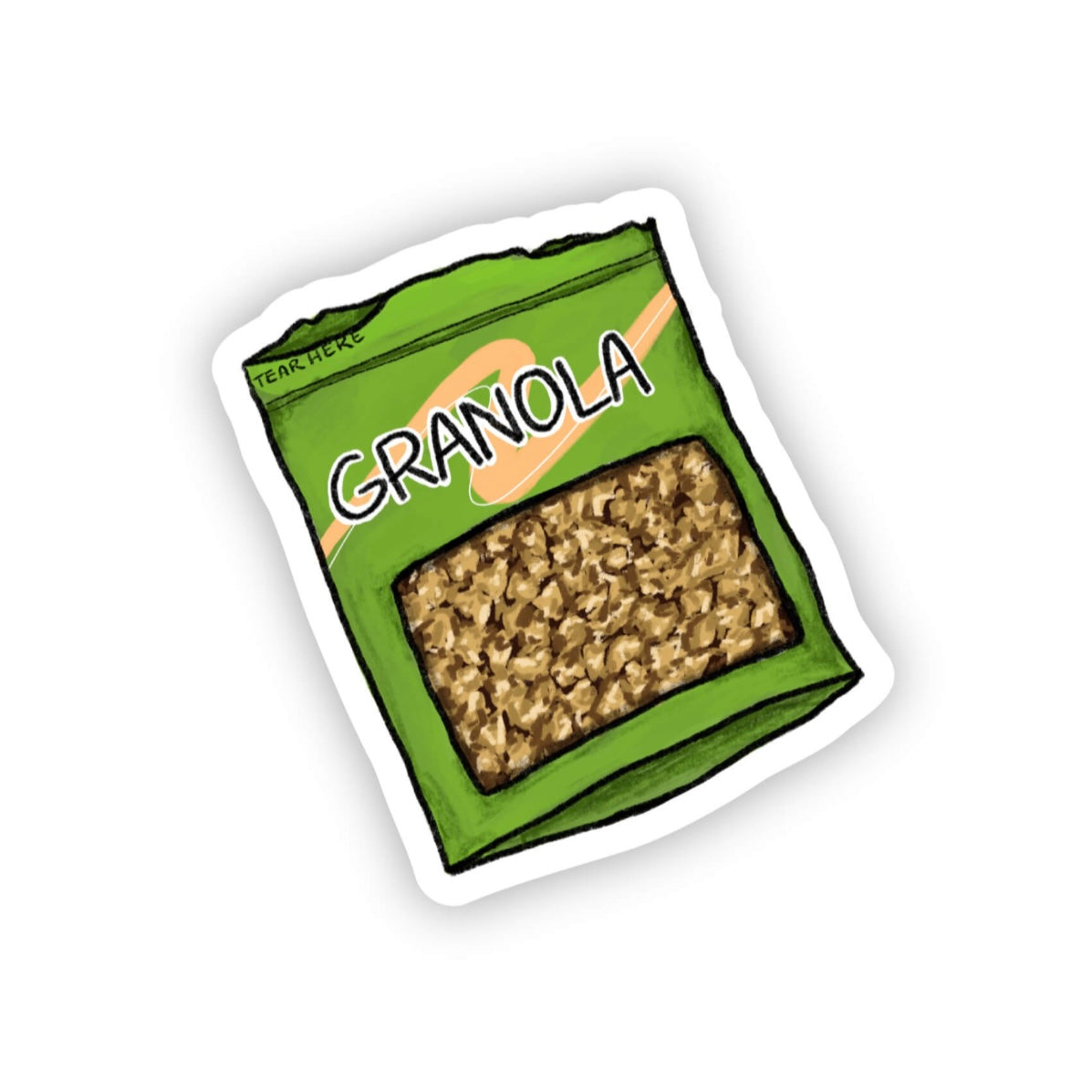 Granola Sticker