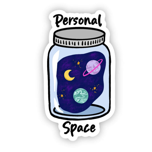 Personal Space Sticker